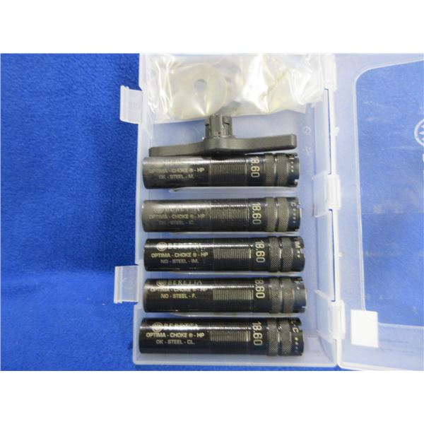 5 Beretta Optima 12 Gauge Choke Tubes with Wrench