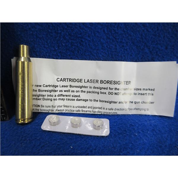 NEW - 6.5X55 Cartridge Red Laser Bore Sight with Batteries