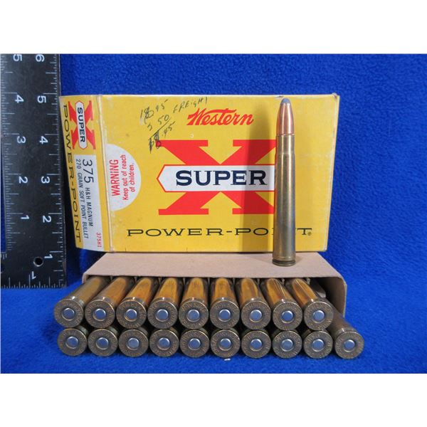 Collector Ammo - 375 H&H Mag 270gr (Pick Up or Ship by UPS Only)