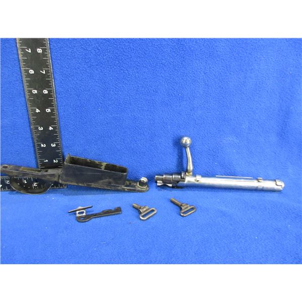 Husqvarna 1640 Parts - Bolt (Extractor Missing), Trigger Guard, Swivels, Safety