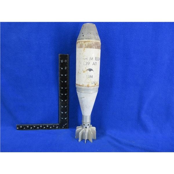 Inert 81MM Mortar Round - Appears to be British - PICK UP ONLY