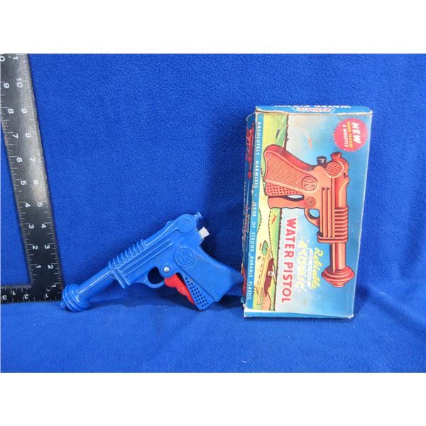 Vintage Reliable Plastics Atomic Water Pistol - Circa 1950's