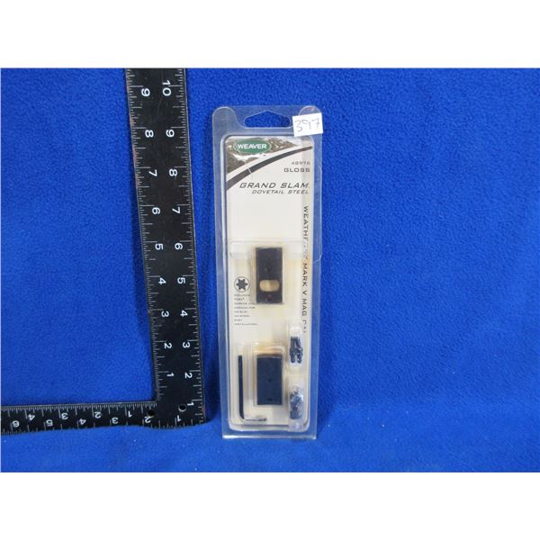 NEW - Weaver Grand Slam 2 Piece Dovetail Bases # 48976
