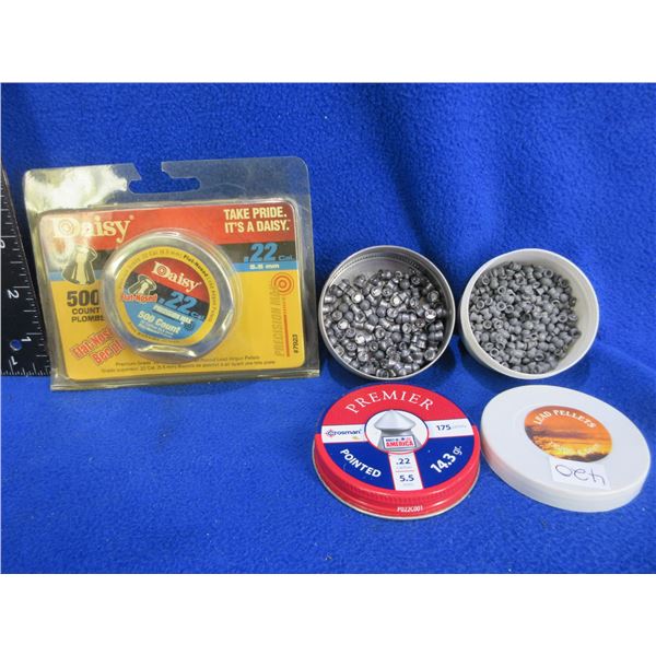 .177 Cal. and .22 Cal. Pellets