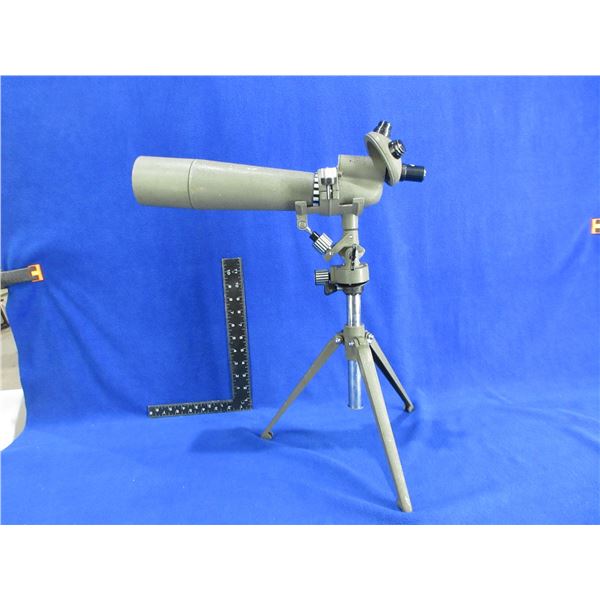 Vintage Spotting Scope with 4 Lenses and Tripod