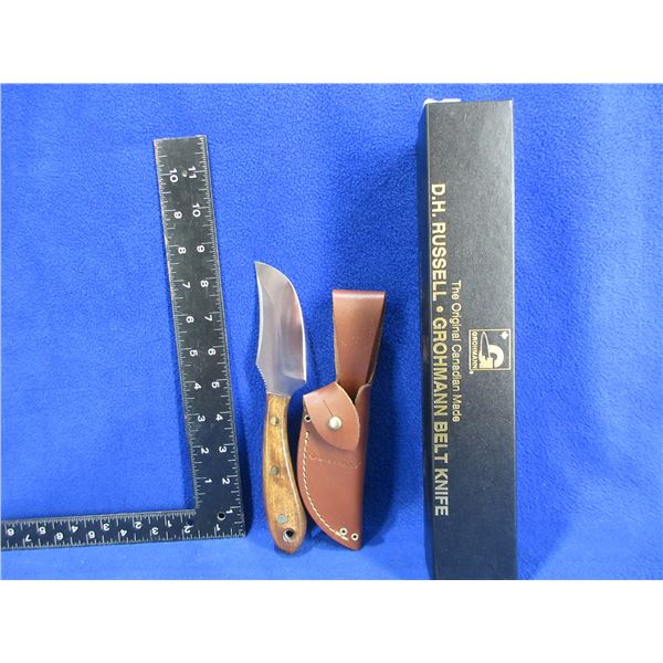 NEW - D.H. Russell Grohmann Belt Knife # 103 Stainless