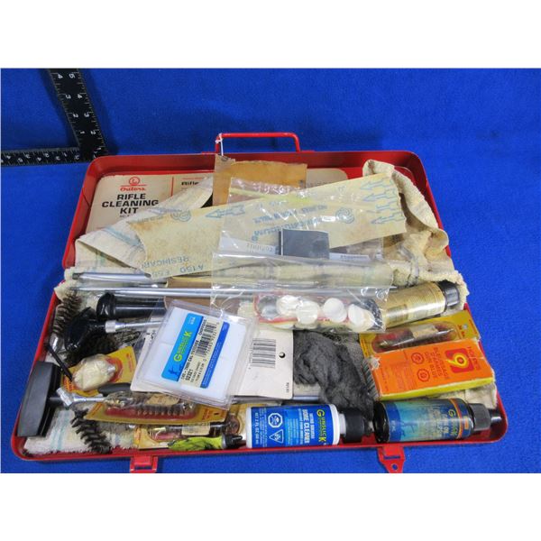 Outer's Rifle Cleaning Kit - As Is w/ Misc. Cleaning Supplies