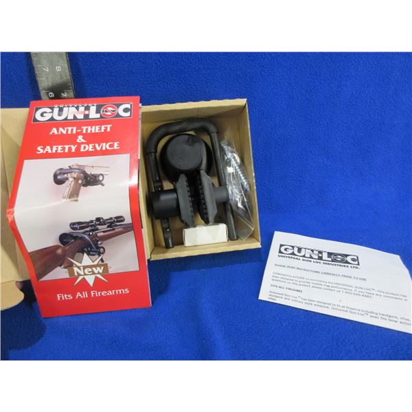NEW - Gun-Loc Anti-Theft and Safety Device w/ Instructions