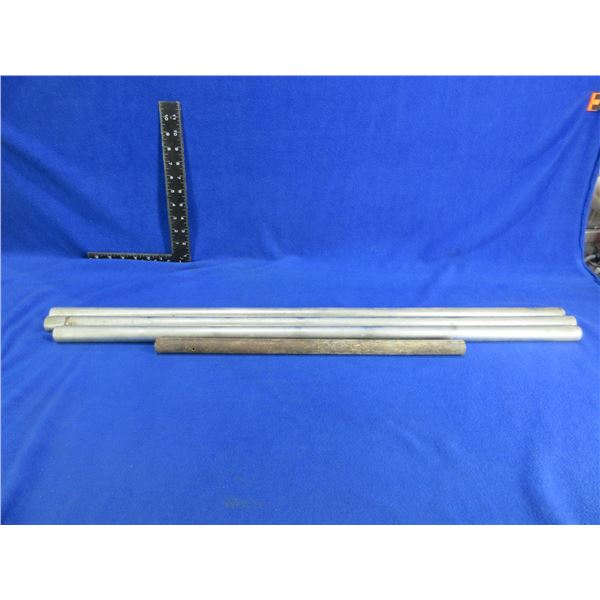 4 Steel Rods - PICK UP ONLY (Heavy & Expensive to Ship)
