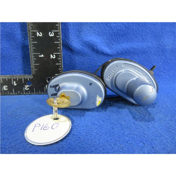 2 Trigger Locks Keyed Alike with 1 Key