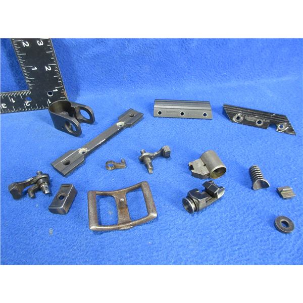 Lot of Misc. Lee Enfield Parts - Scope Base, Safety Lever