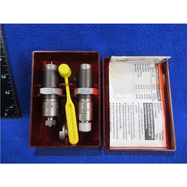 Lee 17 Rem. 2 Die Set with Shell Holder # 4