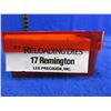 Image 2 : Lee 17 Rem. 2 Die Set with Shell Holder # 4