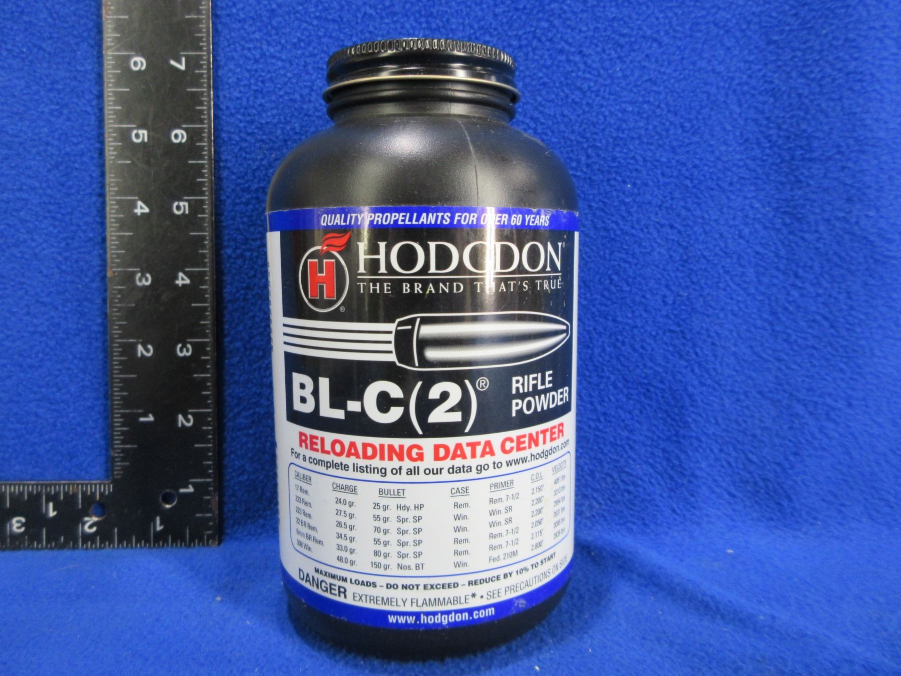 C2 Powder Hodgdon BL-C (2) Rifle Powder (Pick Up or Ship by UPS Only)