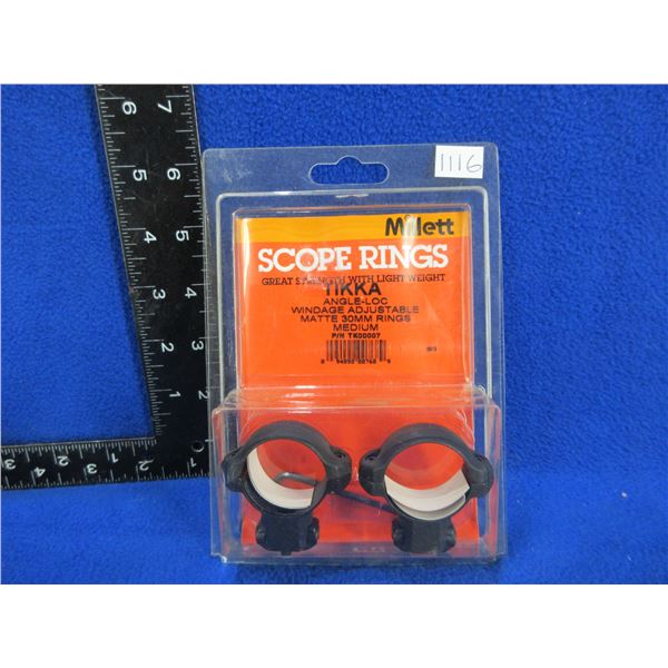 NEW - Millet Tikka Angle-Loc 30MM Medium Scope Rings