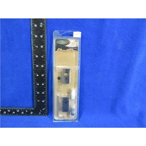 NEW - Weaver Grand Slam 2 Piece Dovetail Bases # 48903