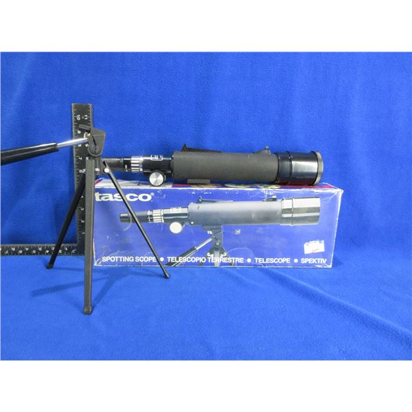 Tasco 15X-45X50mm Zoom Spotting Scope # 20EB