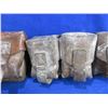Image 3 : 3 Yugoslavian 2 Pocket Leather Ammo Pouches for Mauser