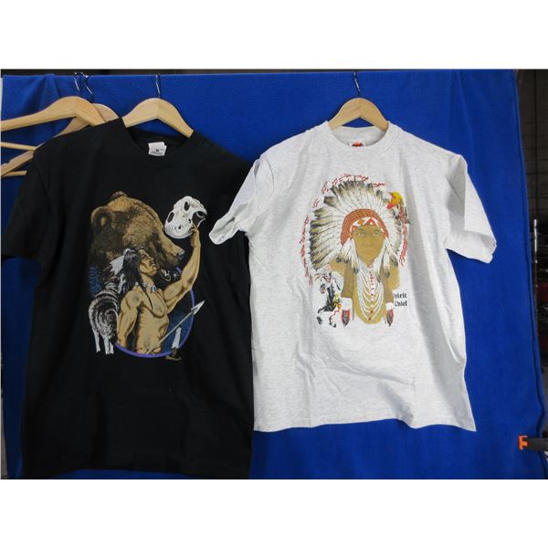 NEW - 2 T-Shirts - Size Large