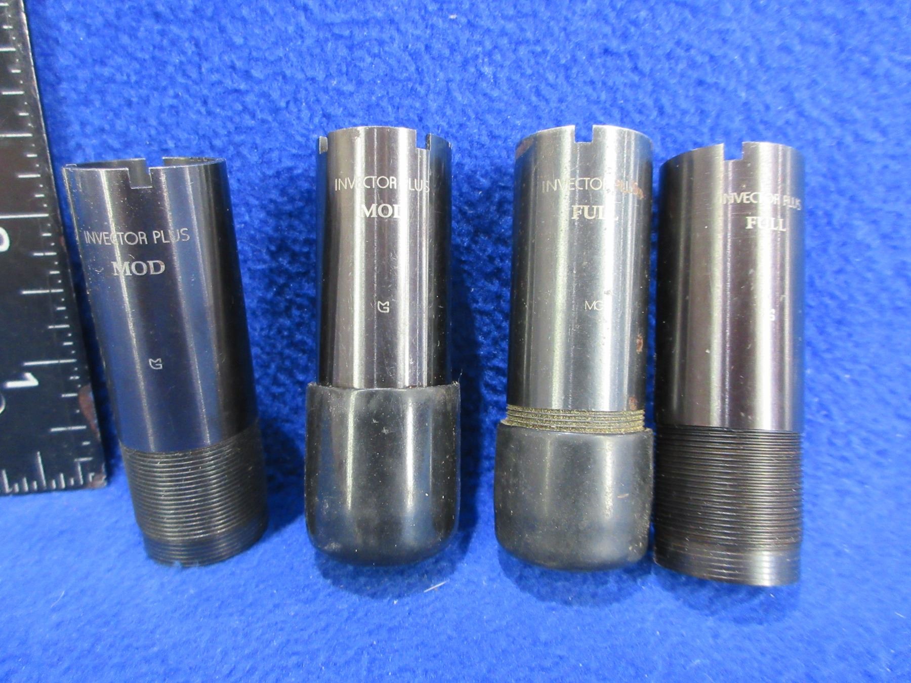 4 Invector Plus 12 Ga. Chokes - 2 Full, 2 Mod