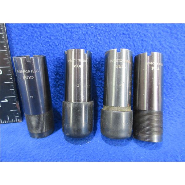 4 Invector Plus 12 Ga. Chokes - 2 Full, 2 Mod
