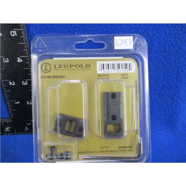 NEW - Leupold DD Browning A-Bolt RVF 2 Piece Base