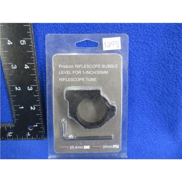 NEW - 30MM Riflescope Bubble Level with Compass