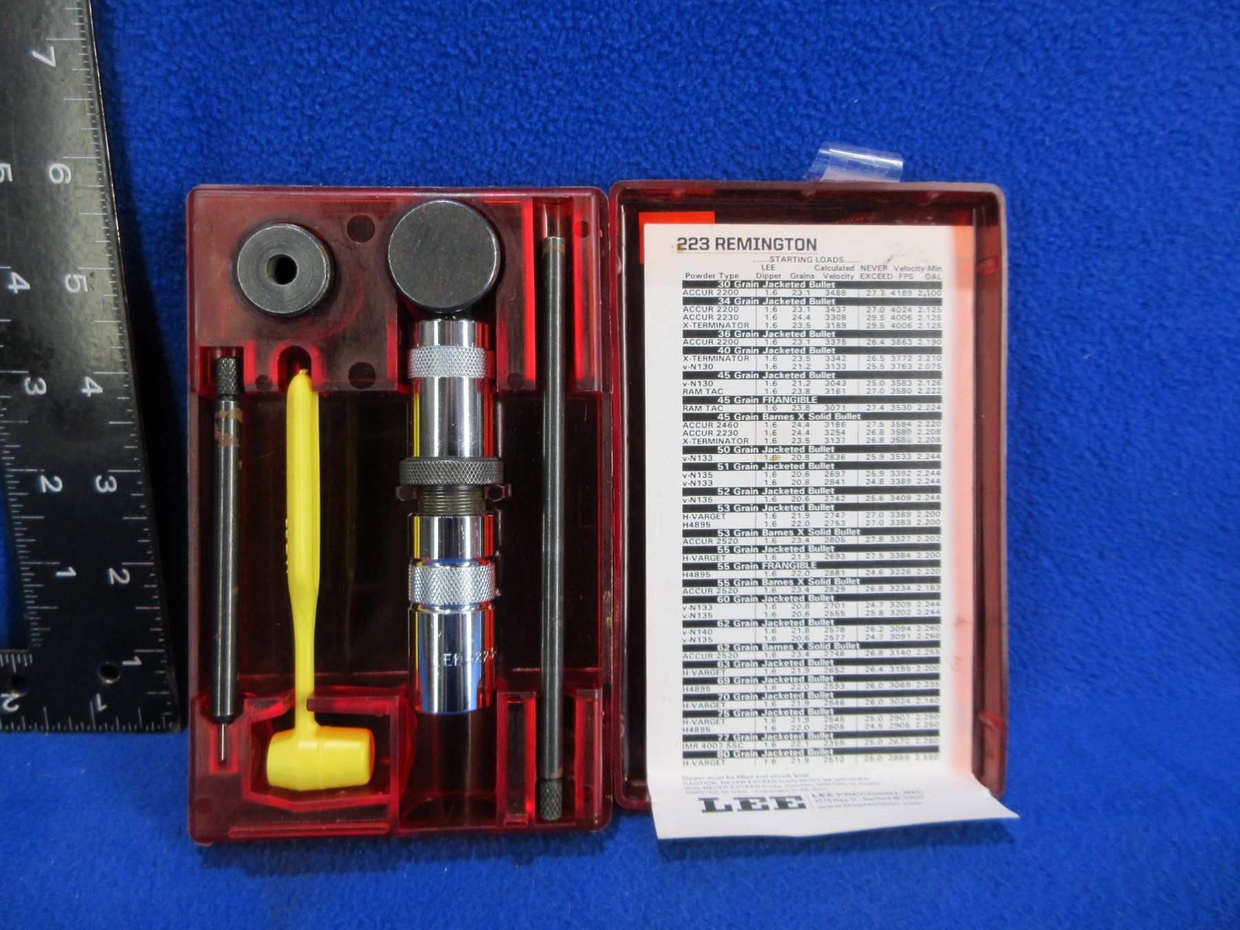 Rem Complete Lee 223 Rem. Complete Reloading Kit