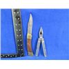 Image 1 : Folding Lock Blade Knife (3 1/2" Blade) and Multi-Tool Plier