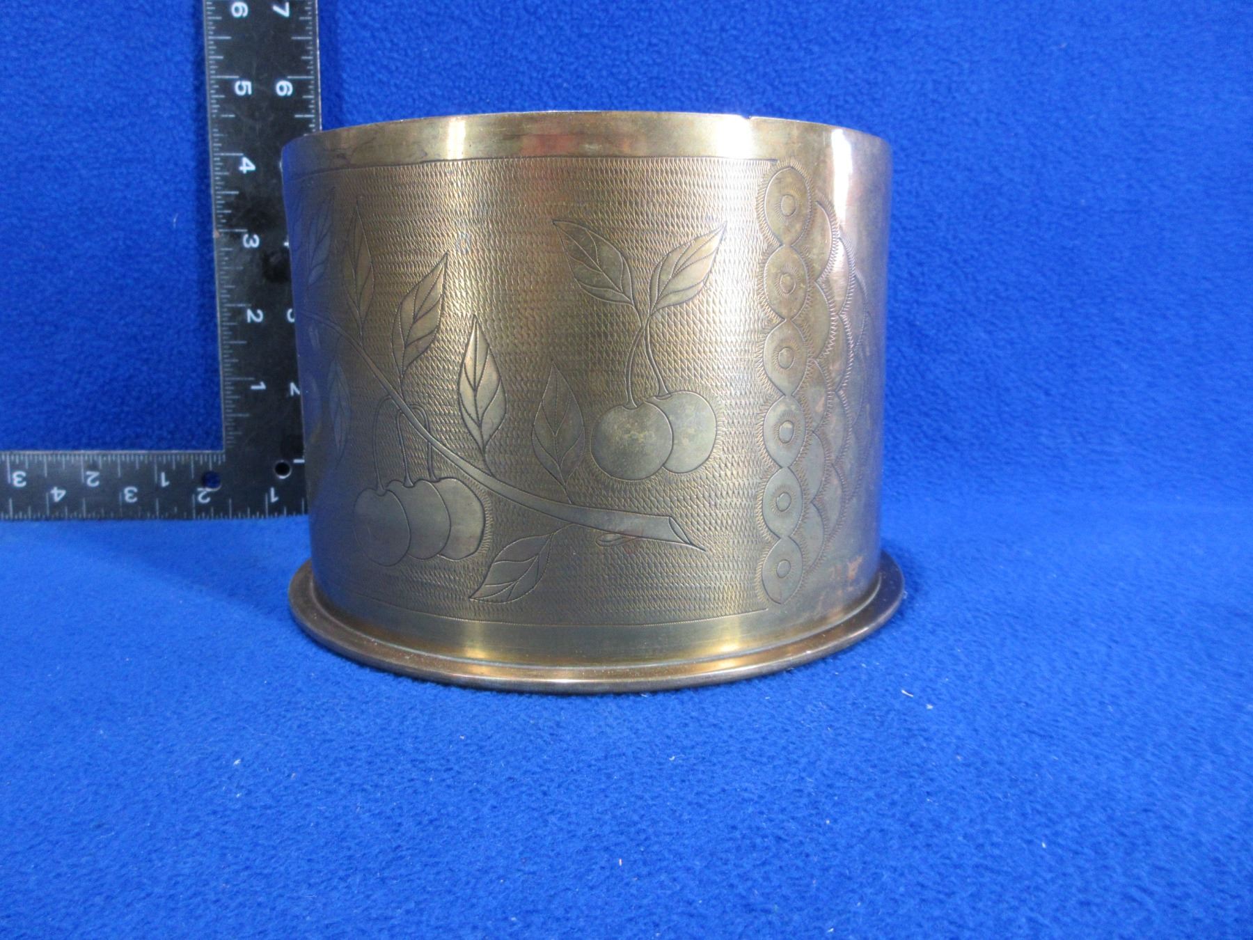 Brass Shell Casing Trench Art - 6 1/2
