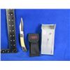 Image 2 : NEW - Fighter Plus Folding Lock Blade Knife with Sheath