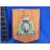 Image 1 : RCMP Badge Wall Mounted Plaque