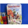 Image 3 : Lot of Misc. - Winchester Tin, Shooting Patches, Aftershave