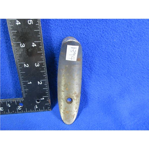 Metal Crescent Butt Plate - Appears to be Winchester