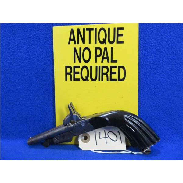 Antique - No PAL Required - Double Barrel Pinfire Pistol