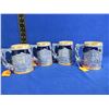 Image 2 : 4 RCMP Mugs - Elbro Japan - Hand Decorated