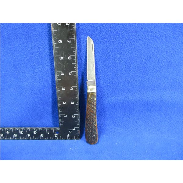 Vintage Folding Lamb Foot Blade Knife - J.H. Thompson Cutlery