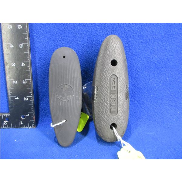2 Rubber Recoil Pads - Limb Saver and Kick Eez - 3" C/C