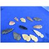 Image 2 : 12 Assorted Arrow Heads - Approx. 1" to 1 1/2" Length