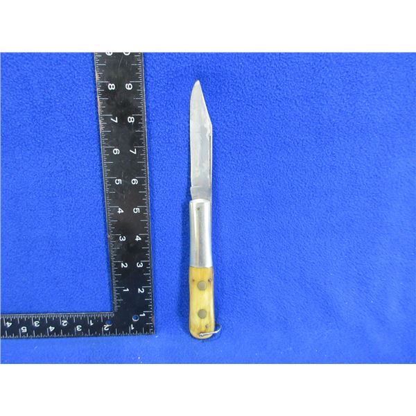 Vintage Folding Blade Knife - Solingen, 4" Blade