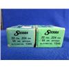 Image 2 : 22 Cal. .224" 55gr Spitzer Sierra Bullets - 2 Sealed Boxes of 100