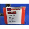 Image 2 : 45 Cal. .458" 300gr HP Hornady Bullets - Sealed Box of 50