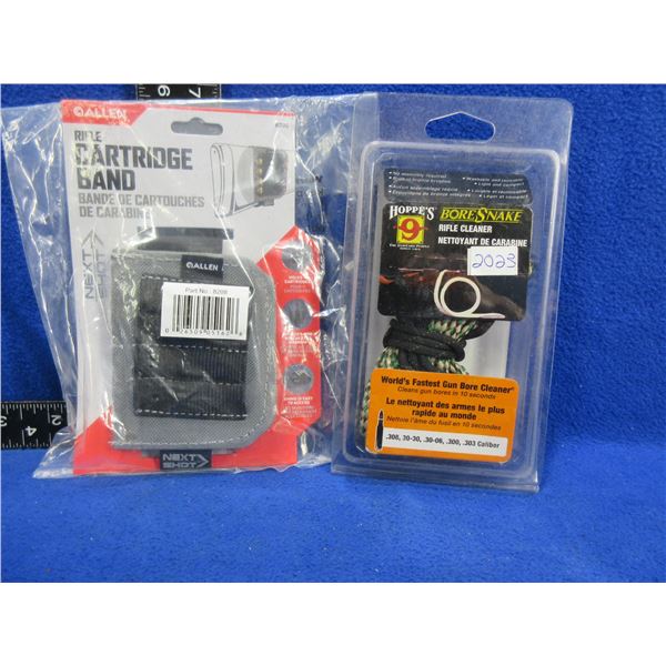 Hoppe's 9 30 Cal. Bore Snake and Allen Rifle Cartridge Band