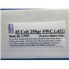 Image 2 : 45 Colt .452" 255gr SWC Bullets - Box of 500