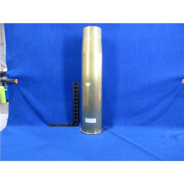 105MM Brass Shell Casing - Marked "105MM M-115 Lot-FA-2-6 1960"