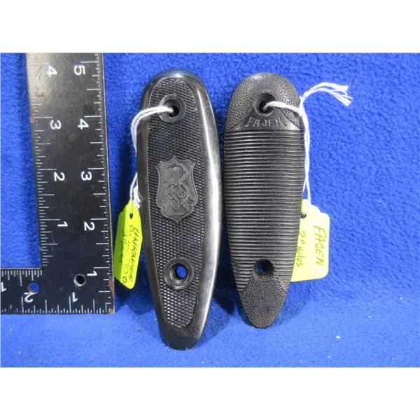 2 Butt Plates - Remington 700 2 Piece, Fajen - Both 3" C/C