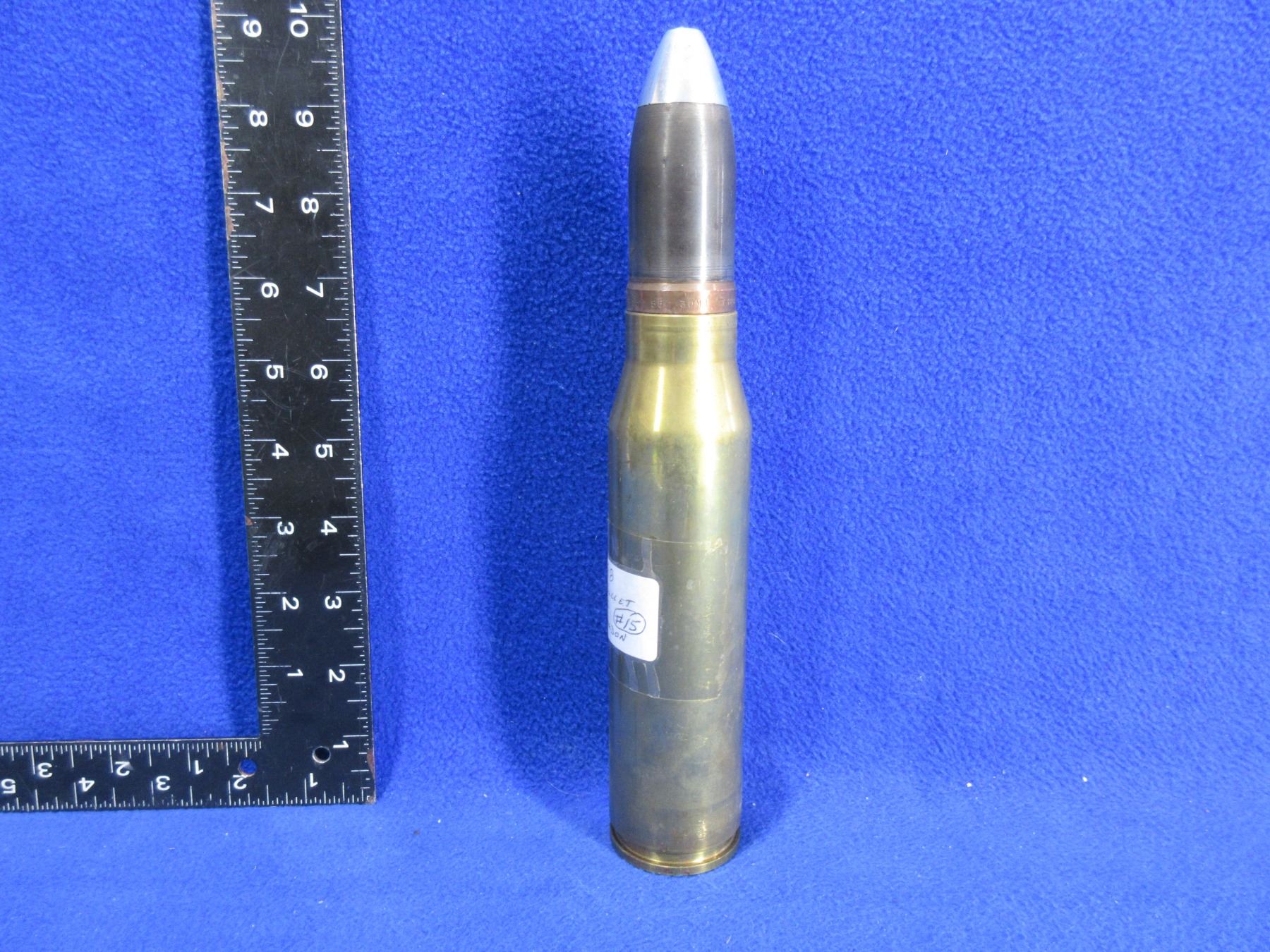 30MM Brass Shell Casing with Bullet