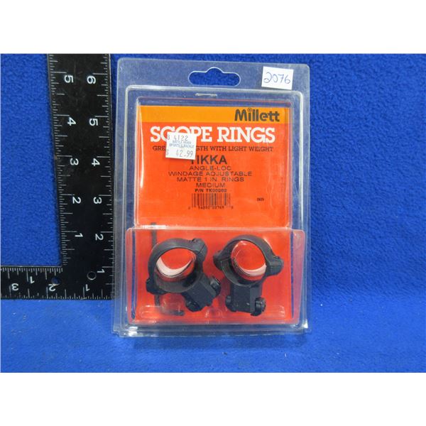 NEW - Millet Tikka Angle-Loc 1" Medium Scope Rings