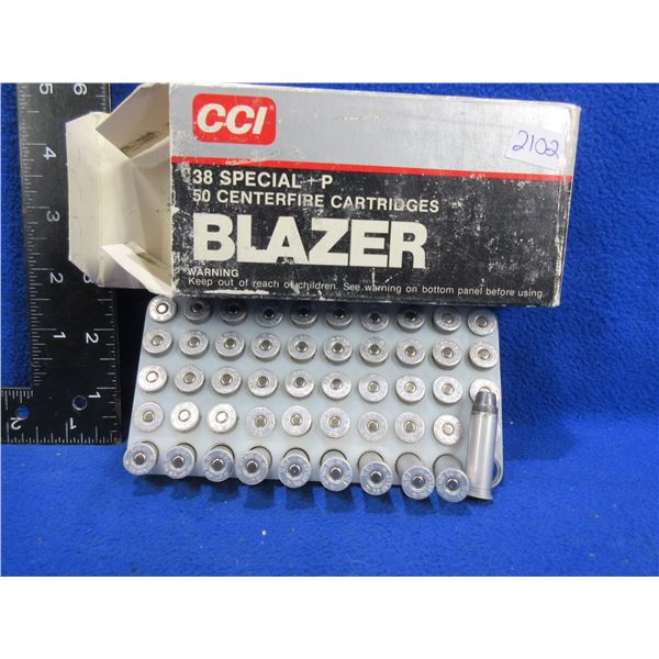 38 Spl+P 168gr SWC HP CCI (Pick Up or Ship by UPS Only)