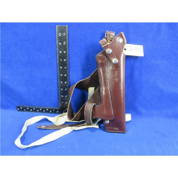 Leather Shoulder Holster Marked 48 36LH